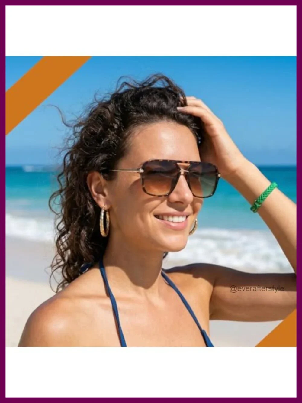 Retro Double Bridge Sunglasses 4 Pack UV400 Polarized